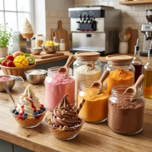 Frozen Yoghurt Powders/Soft Serve Premix Powders
